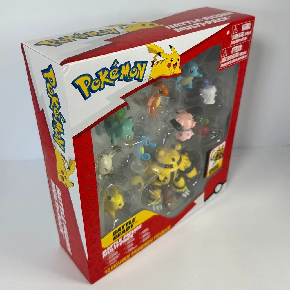 Pokemon Battle Figure Multi-Pack Kids 10 Figures Multicolor Pikachu Electivire‎